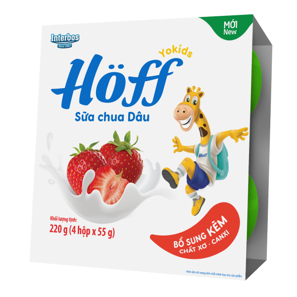 Sữa chua Dâu Hoff